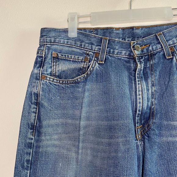 LUCKY BRAND men's size 32 Dungarees classic fit regular length jeans - Picture 7 of 11